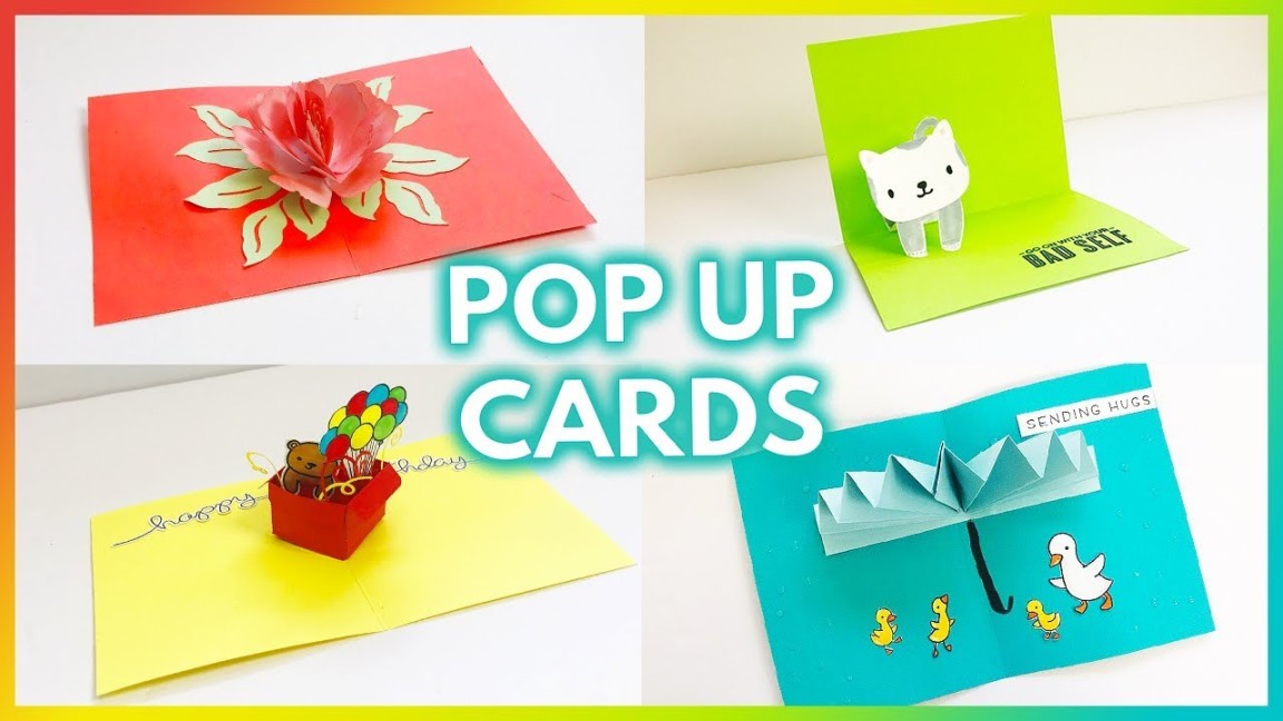 Simple and Easy Pop Up Card Tutorials