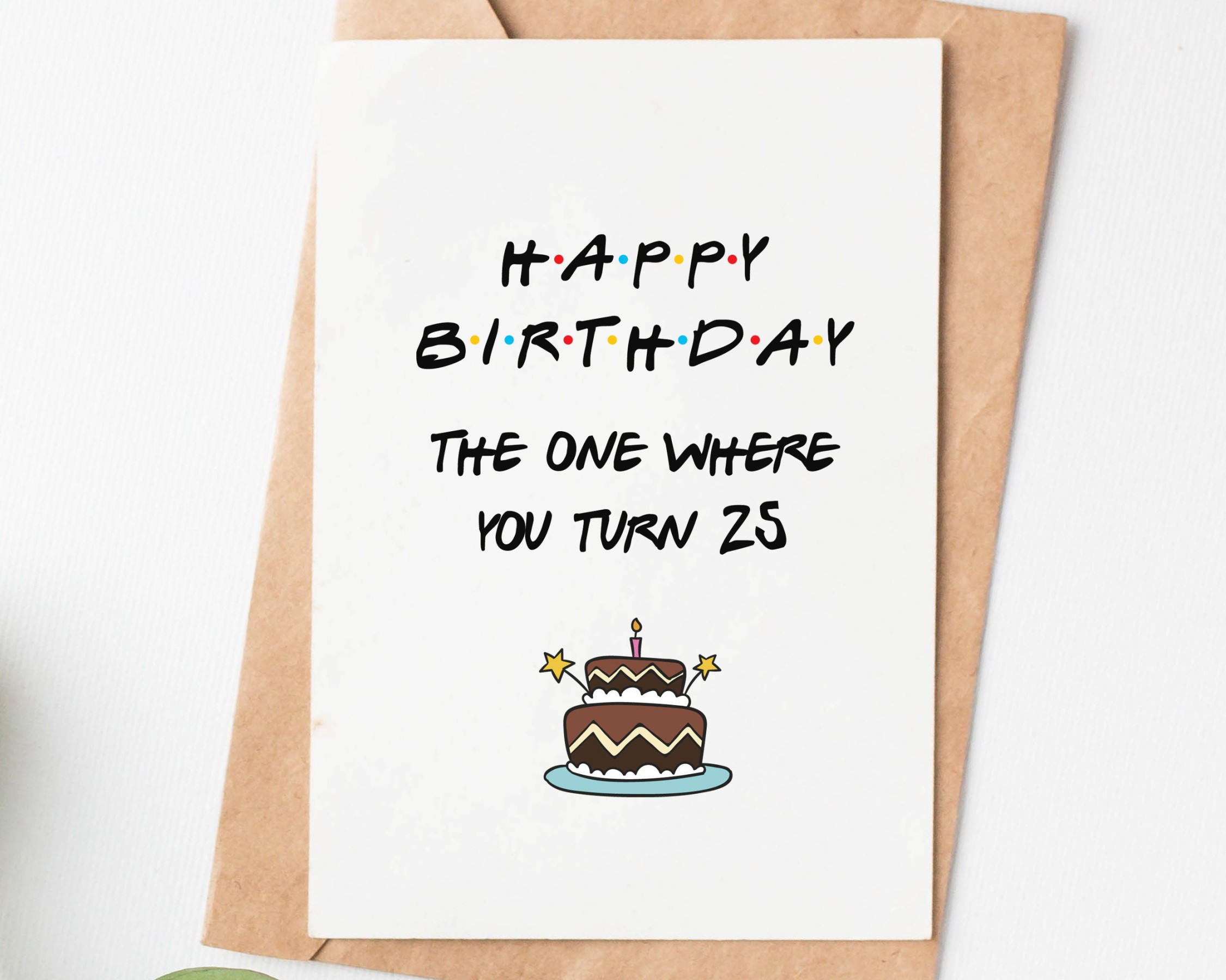 th Birthday Card For Him Or Her, th Birthday Gift For Best