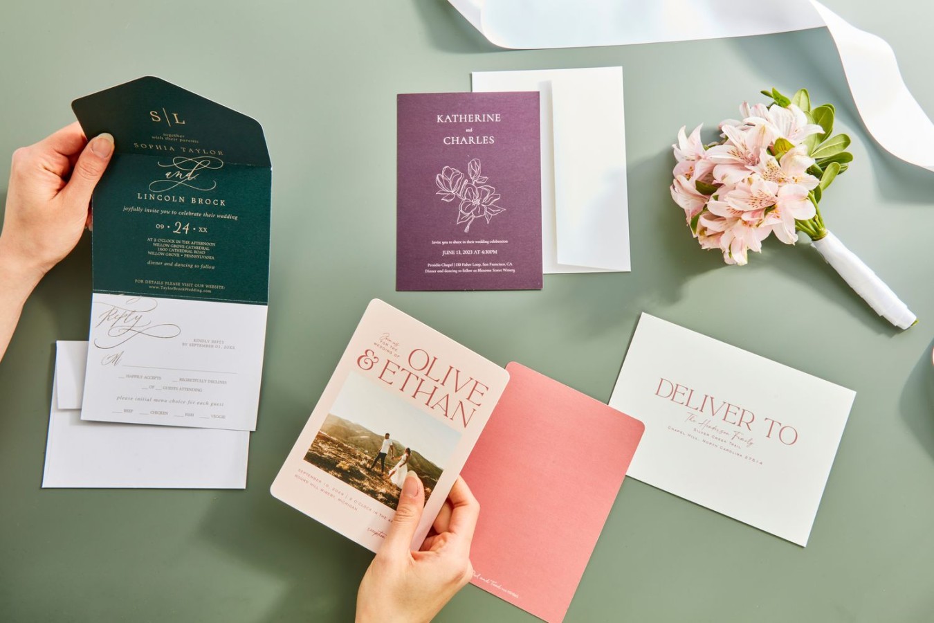 The  Best Websites for Wedding Invitations of