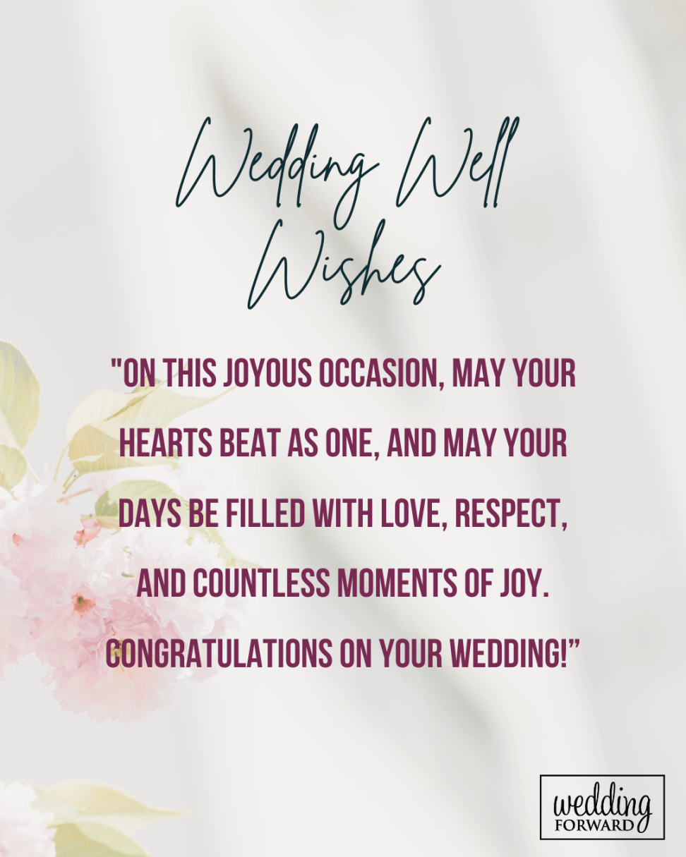 The Best Wedding Wishes: Messages for Your Wedding Cards