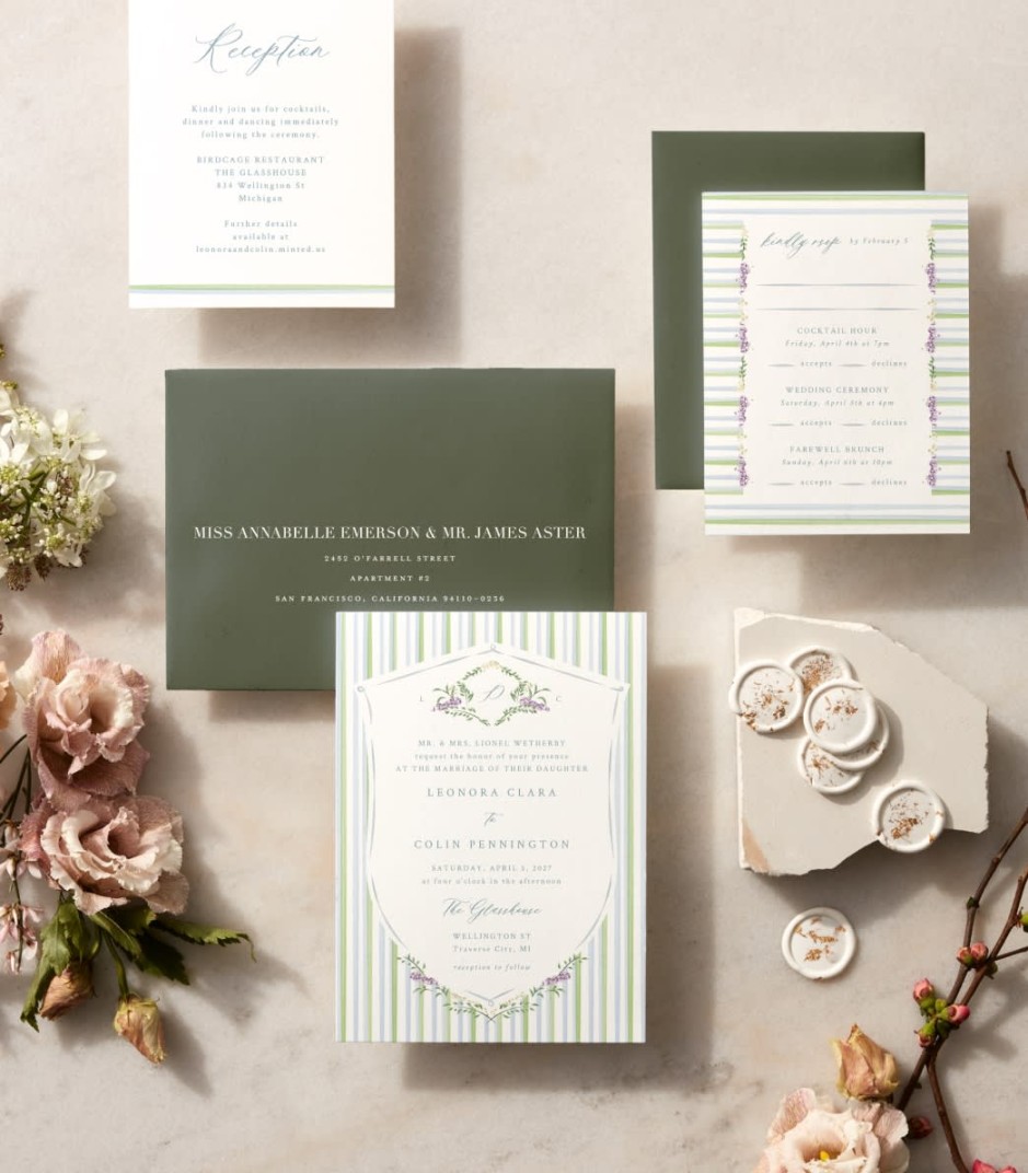 Wedding Invitation Sizes, Printing Options, and Paper Types  Minted