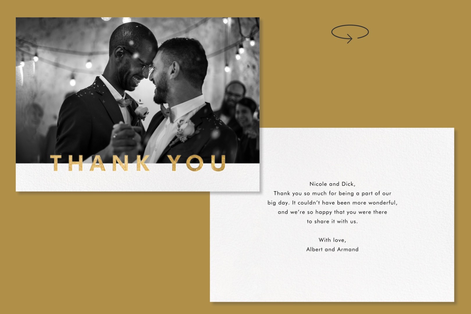 Wedding thank you card wording explained Paperless Post