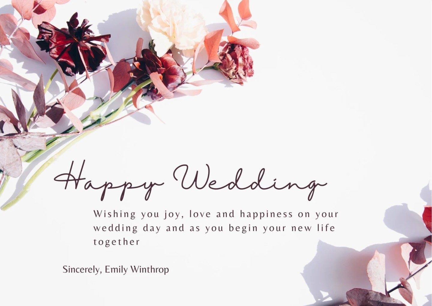 + Wedding Wishes: What To Write In A Wedding Card [Examples & Tips]