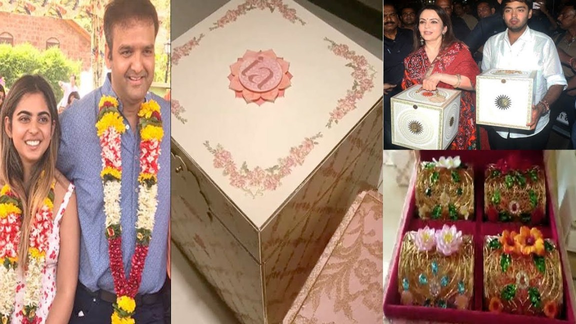 World Most Expensive Wedding Invitation Cards  Mukesh Ambani Daughter Isha  Ambani & Anand Piramal