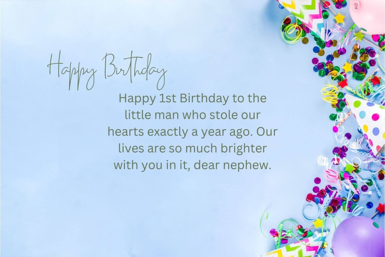 First Happy Birthday Wishes: Heartfelt Messages For A New Life