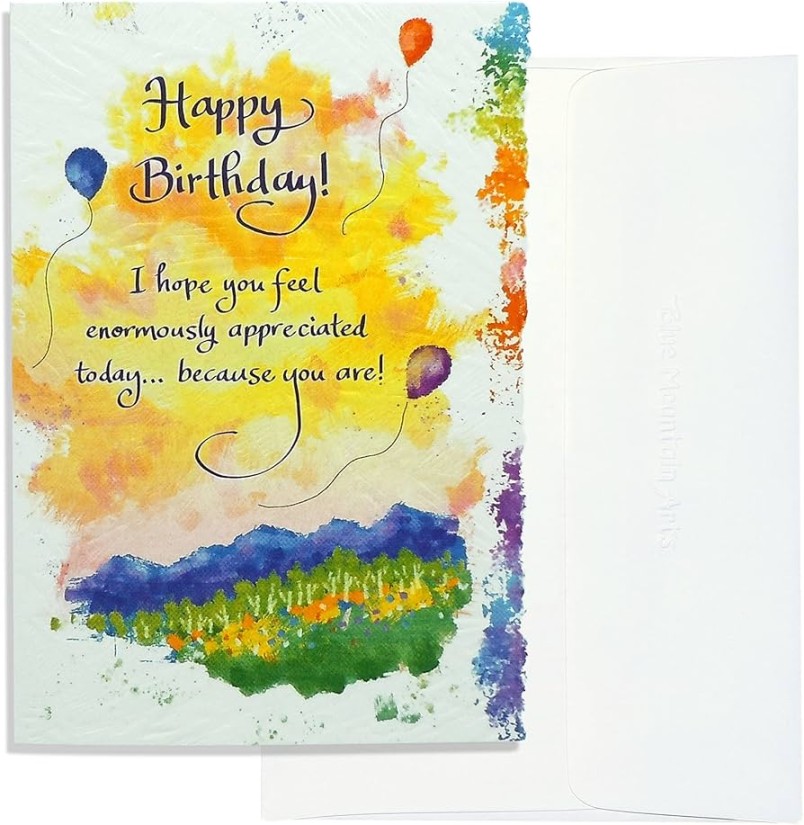 Blue Mountain Arts Birthday Card Assortment -  Unique Greeting Cards With  Uplifting Happy Birthday Wishes For The Special People In Your Life