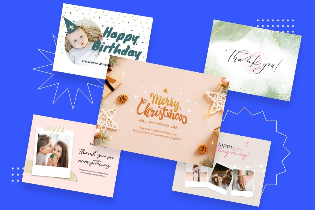 Card Maker: Create Digital and Printable Cards for Free  Fotor