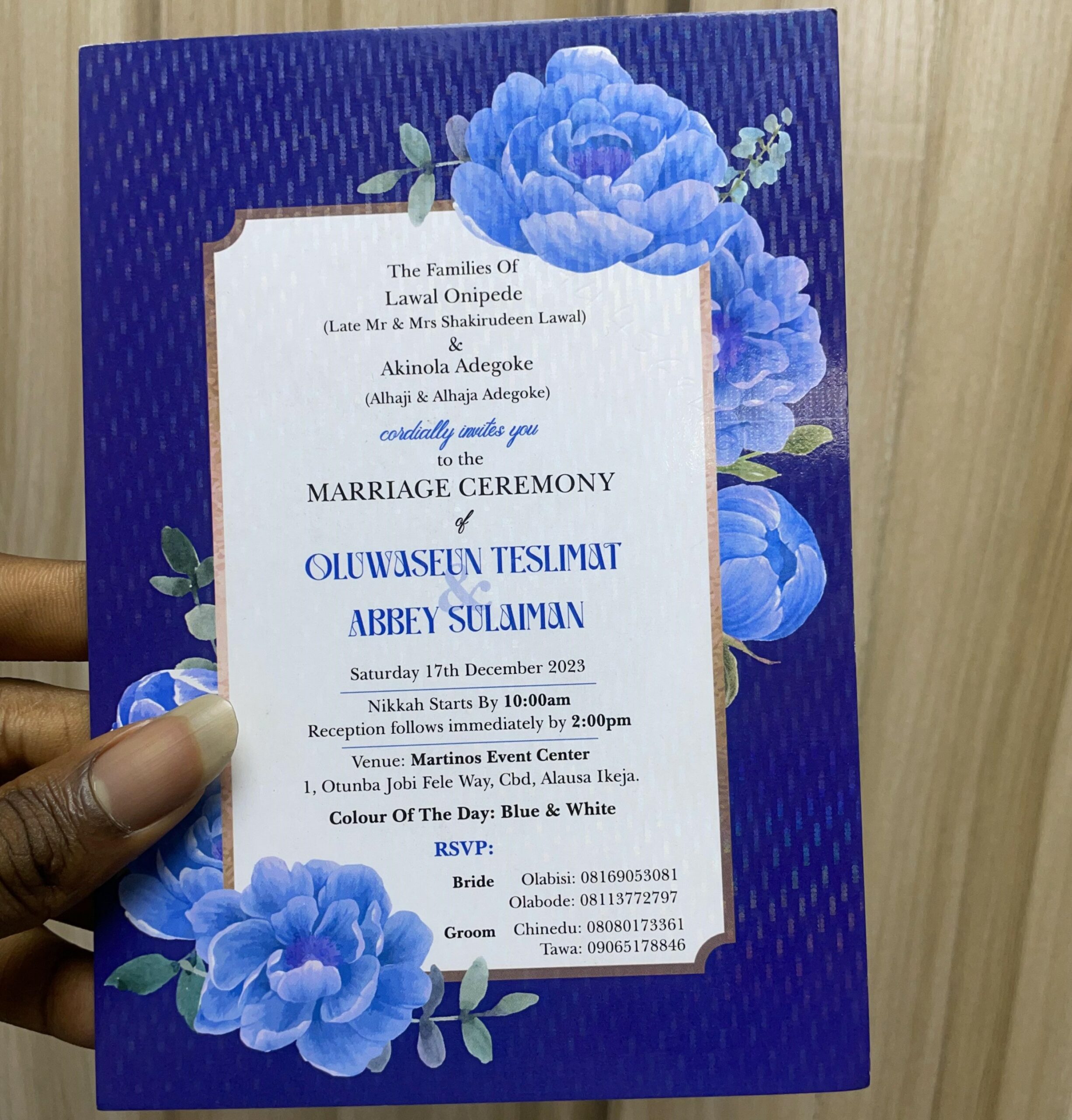 Custom Personalised Wedding Invitation Card Design & Printing in