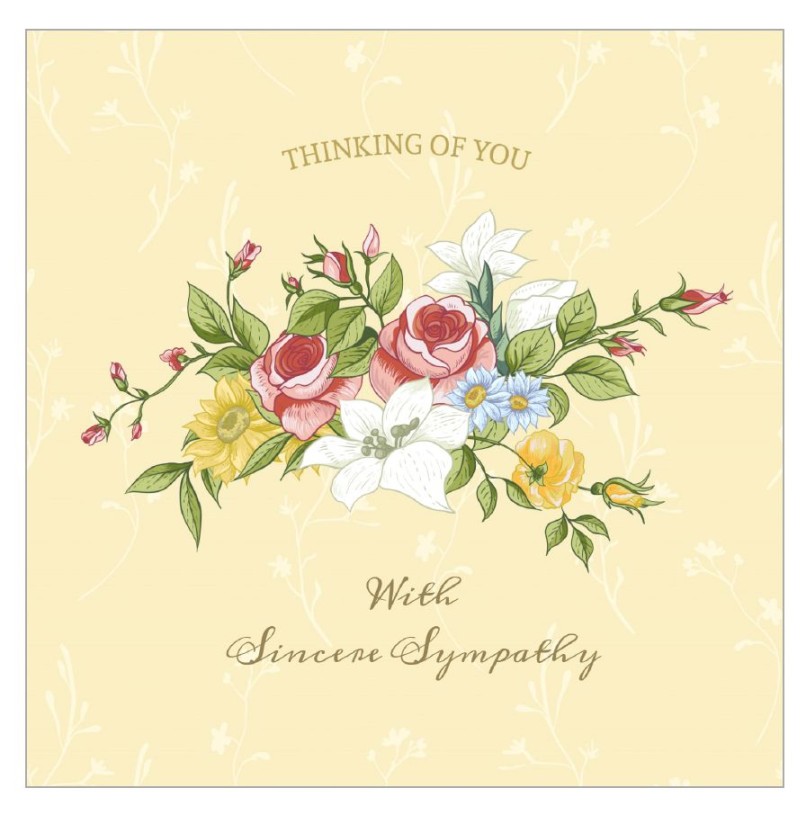 Free, Printable Condolence and Sympathy Cards