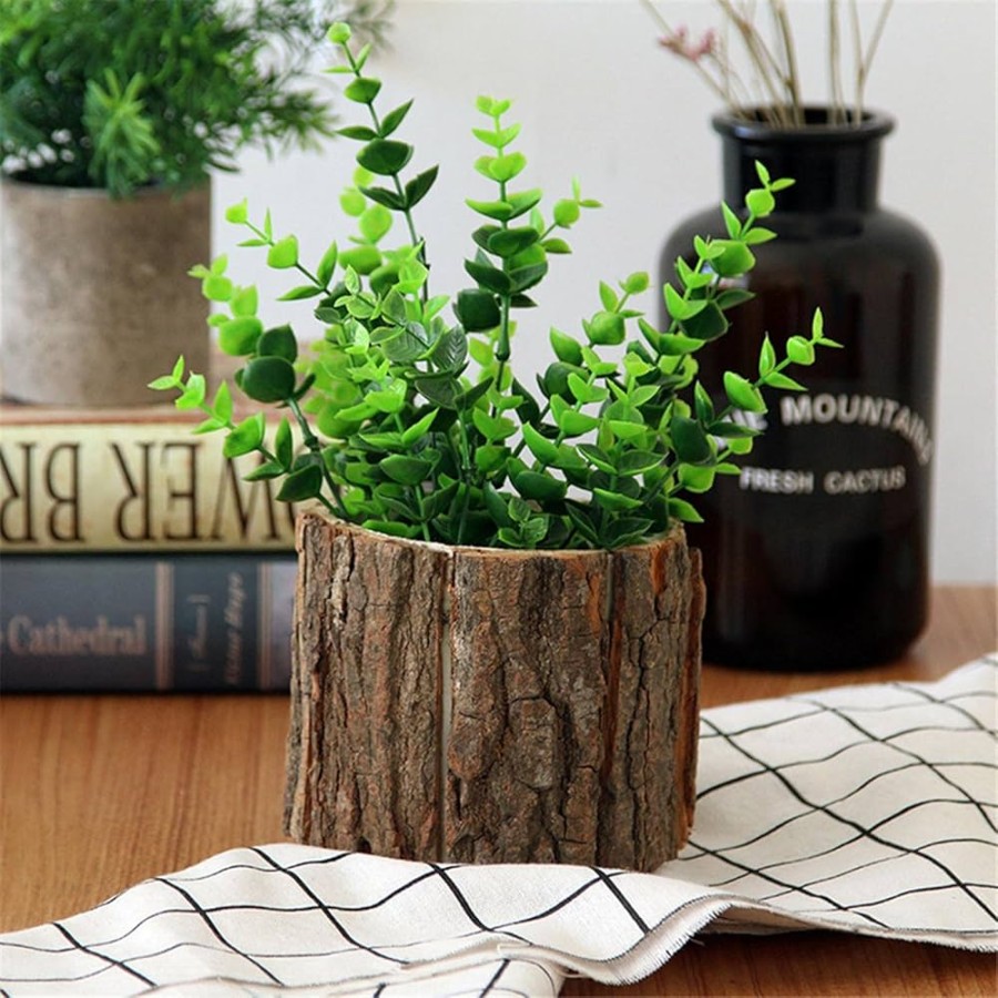 Wood Flower Pot: A Natural Beauty