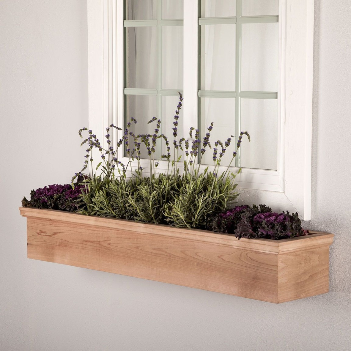 Cedar Window Boxes: A Natural Beauty