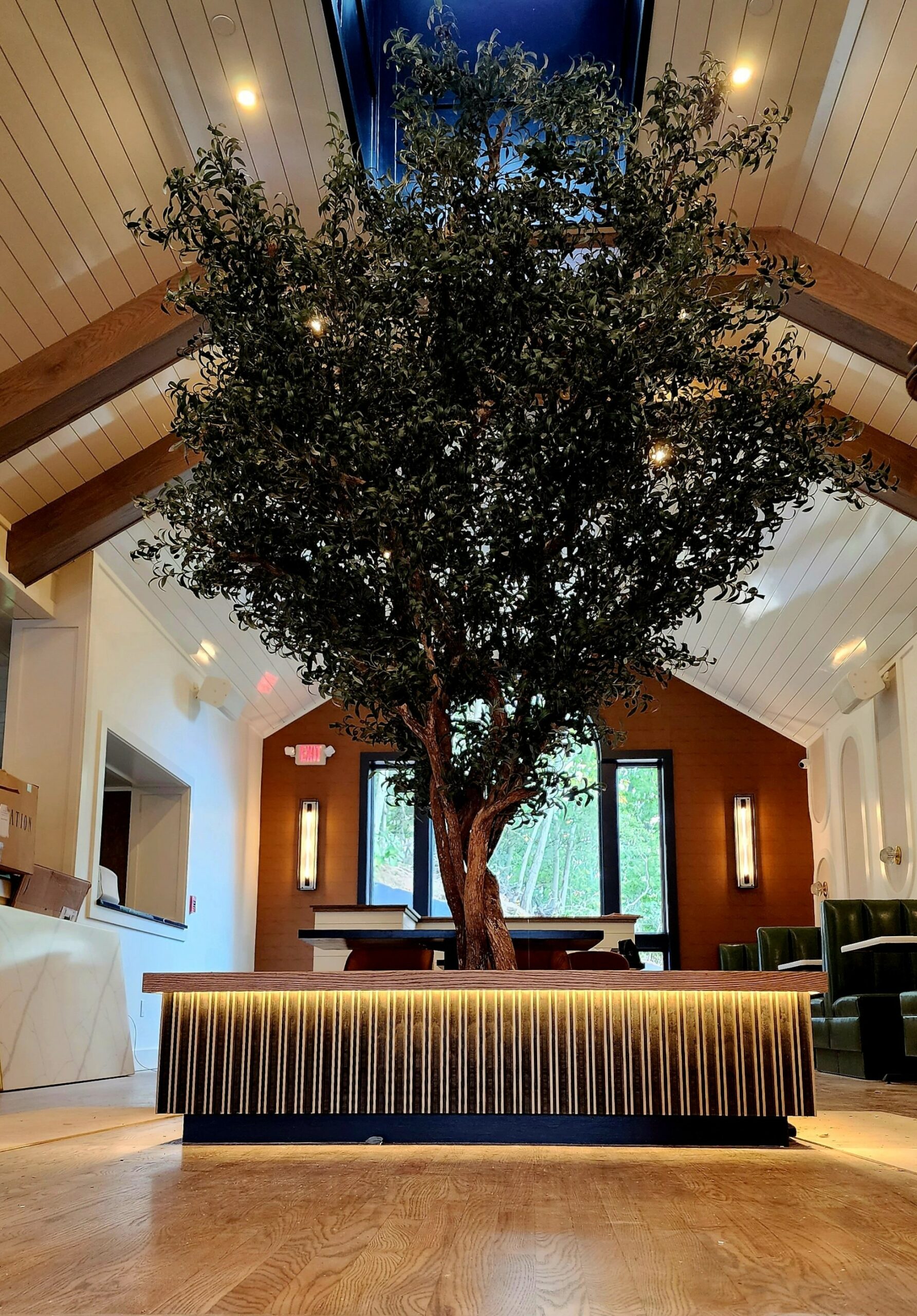 Large Faux Tree: A Lifelike Addition To Your Space