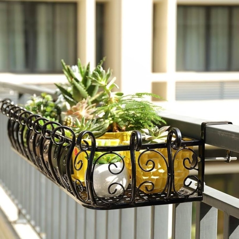 Rail Planter: A Stylish And Sustainable Solution For Urban Greenery